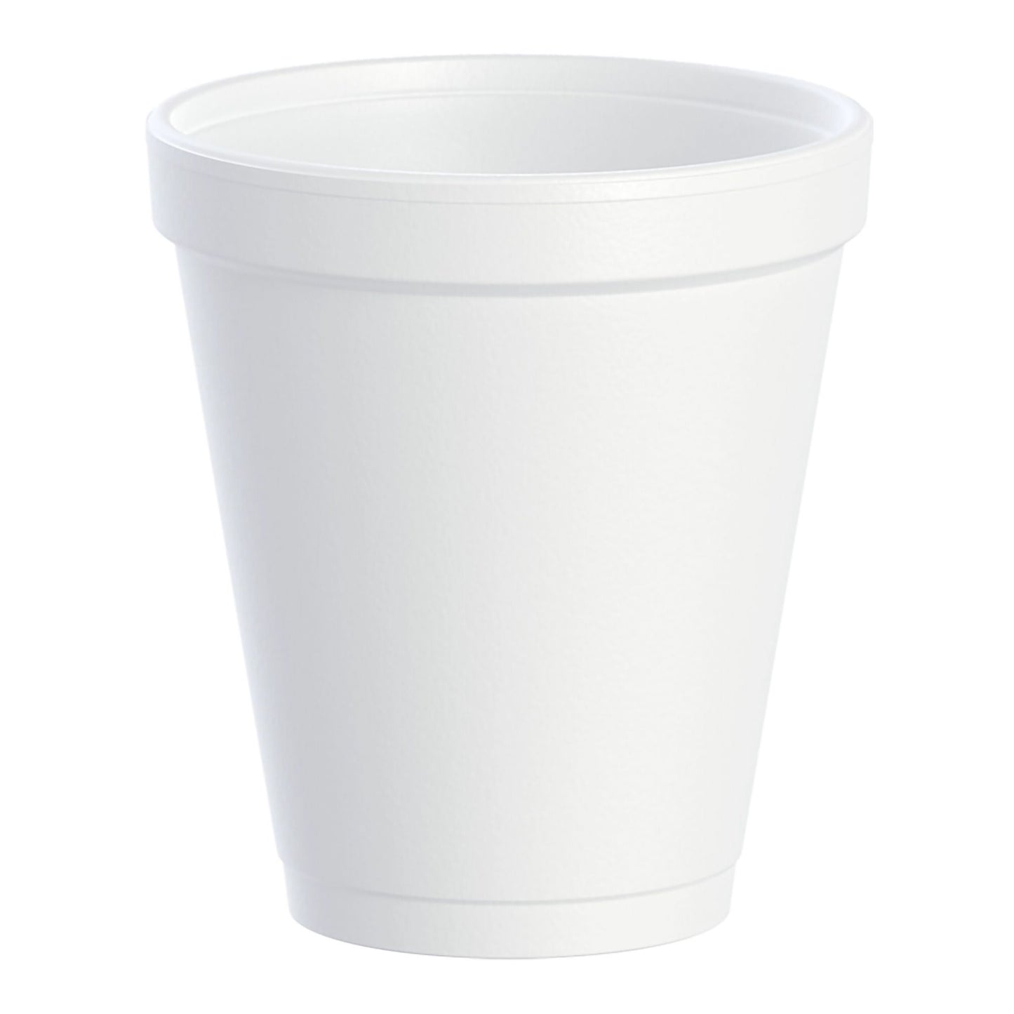 Dart White Styrofoam Drinking Cup, capacity