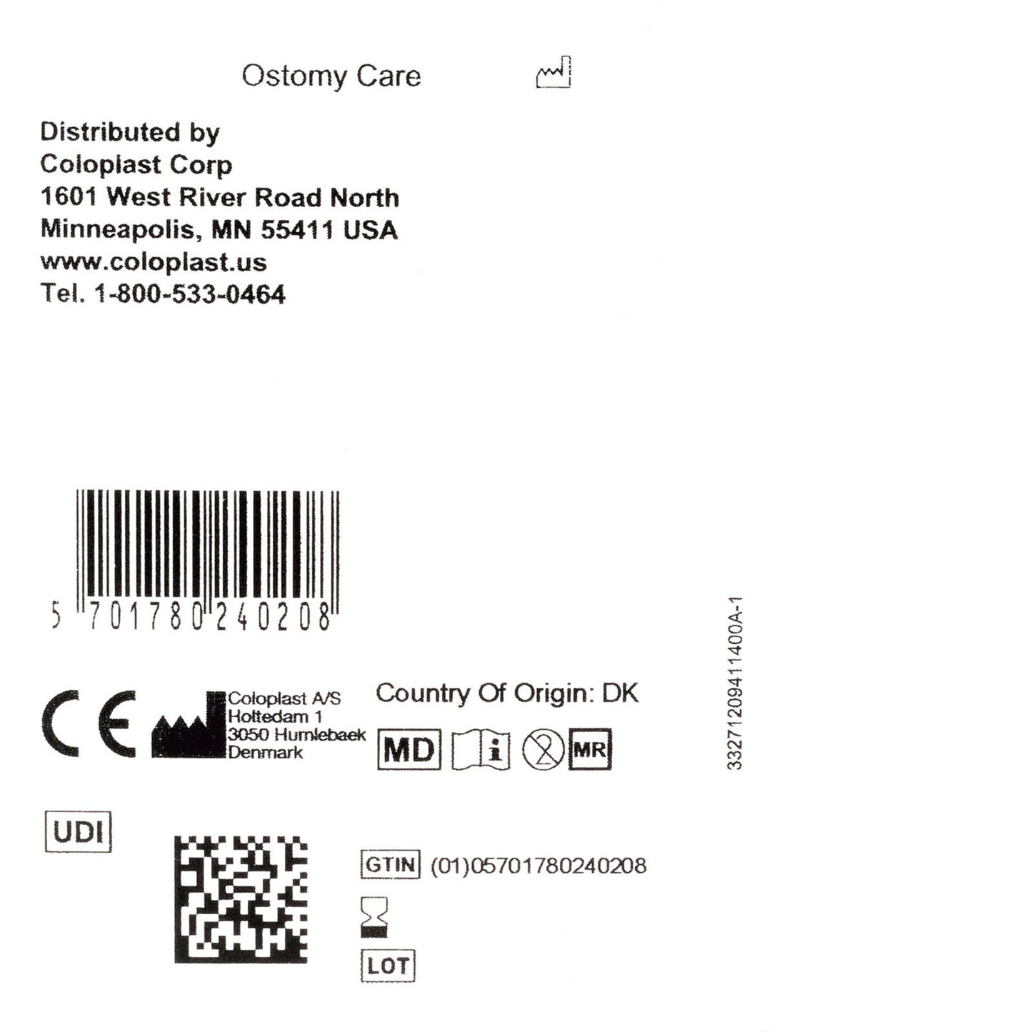Brava Ostomy Seal Convex, Starter Hole (40mm) For Use with Ostomy Pouch