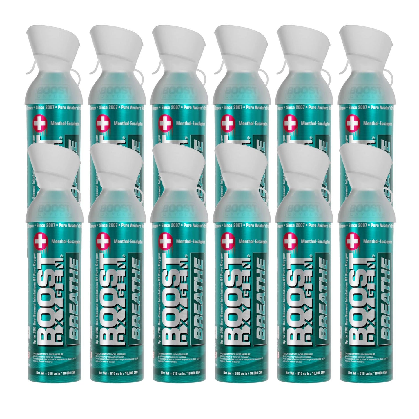 Boost Oxygen® for Respiratory Support, Menthol-Eucalyptus Aroma