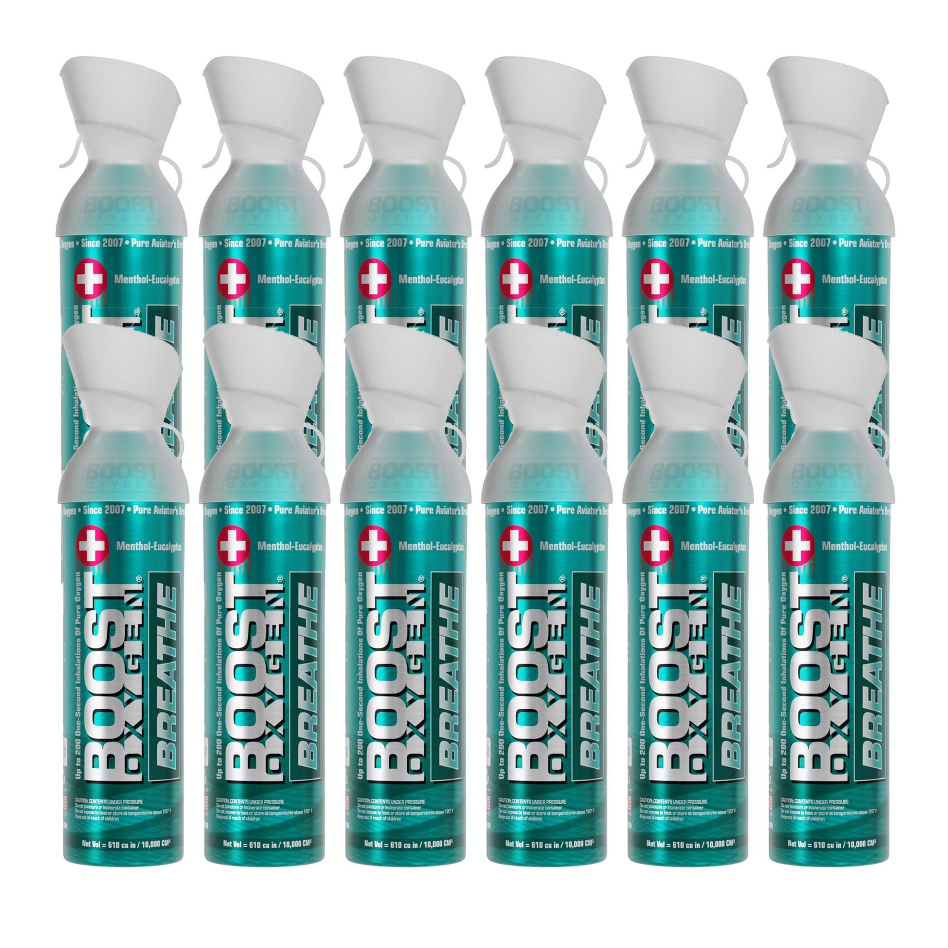 Boost Oxygen® for Respiratory Support, Menthol-Eucalyptus Aroma