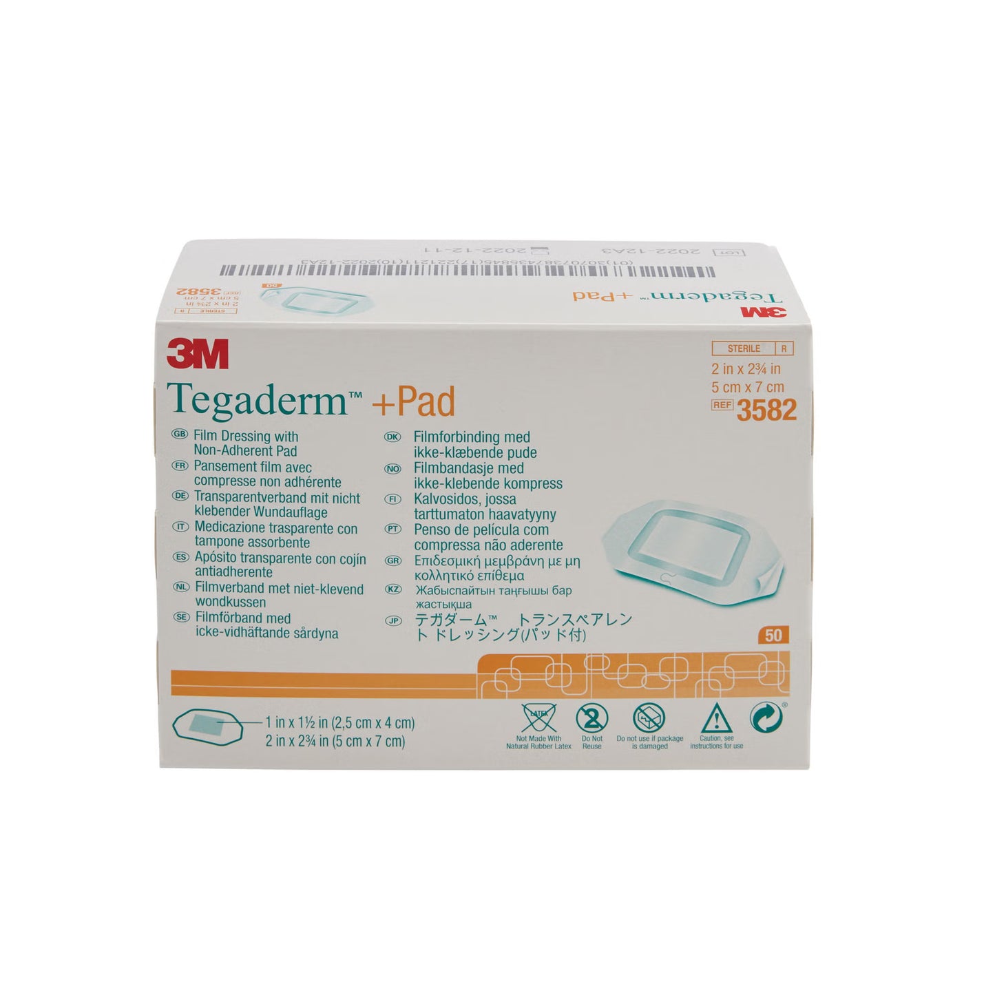 3M™ Tegaderm™ Film Dressing with Pad