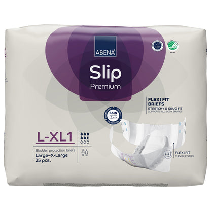 Abena® Slip Premium Flexi Fit Incontinence Briefs, L-XL1