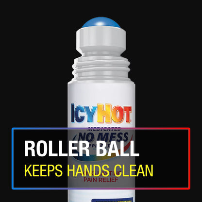 Icy Hot Original No Mess Applicator Pain Relief Roll-On