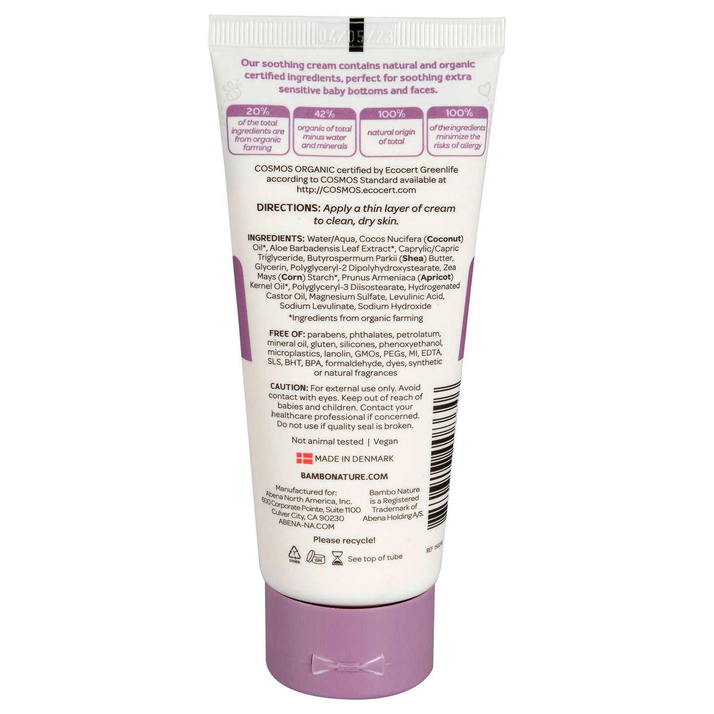 Bambo® Nature Love Balm Soothing Cream, tube