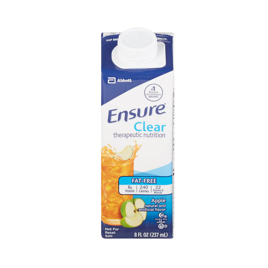 Ensure® Clear Therapeutic Nutrition, Apple, carton