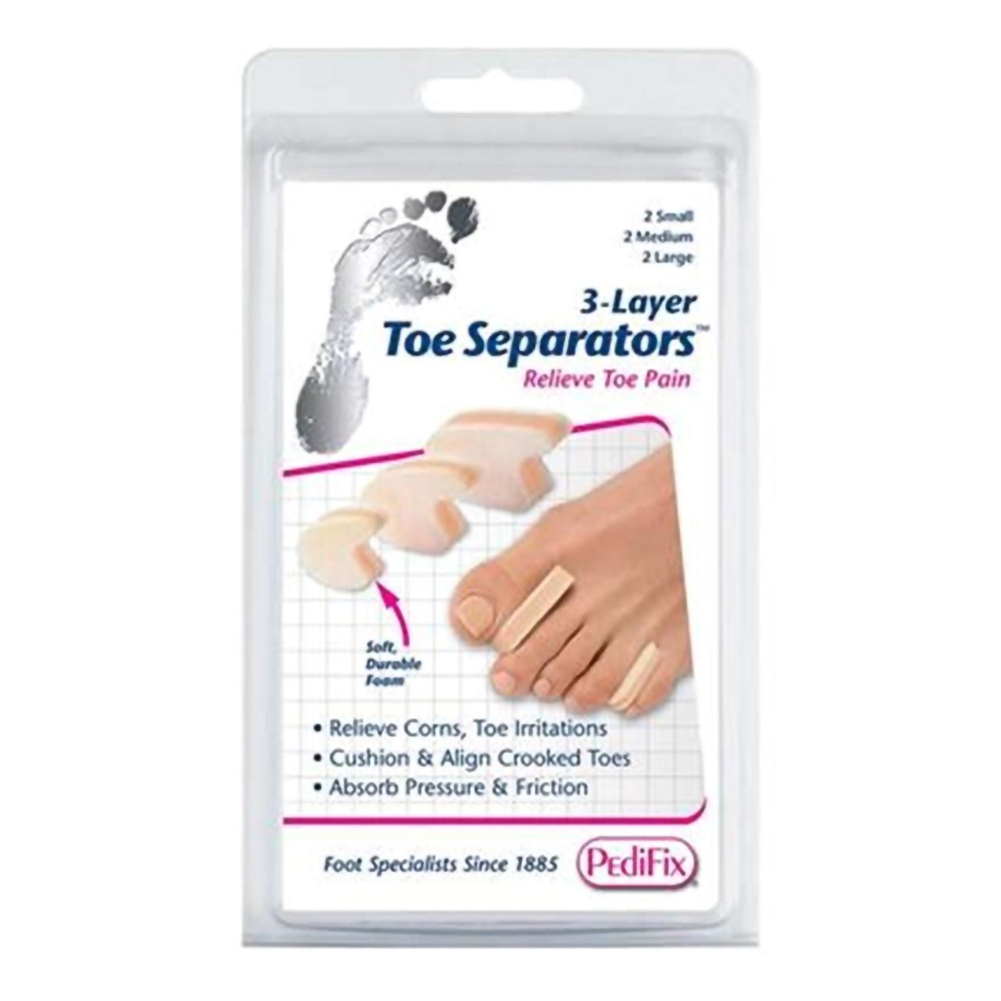 PediFix Toe Spacer Without Fastening Toe