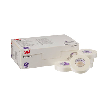 3M™ Durapore™ Silk-Like Cloth Medical Tape, White