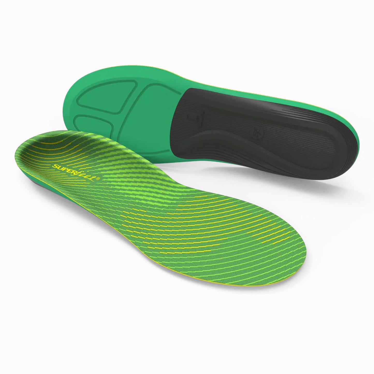 Runner Orthotic Insole Run Low Arch Foam Men 11.5 to 13 Gunmetal