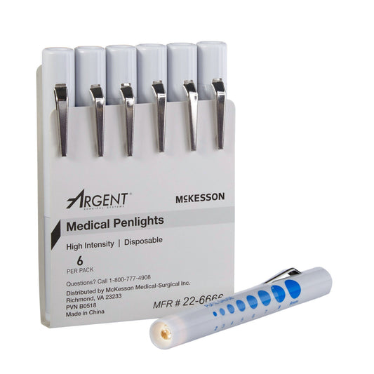 McKesson Disposable Penlight White Light, 4.5 Inch