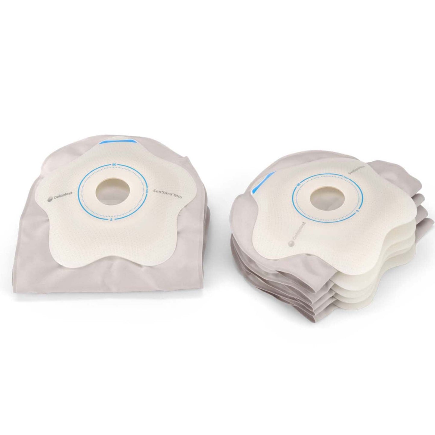 SenSura® Mio Convex Flip 1-Piece Closed End Ostomy Pouch, Stoma