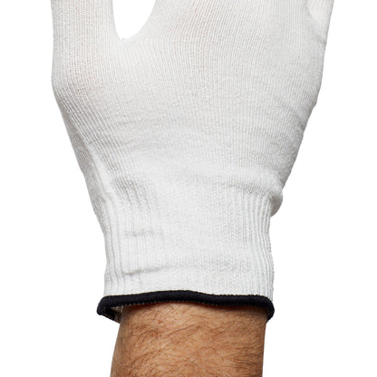 Sterile Flex-Gard™ HDPE Fiber / Spandex / Polyester Glove Liners, White - view 3