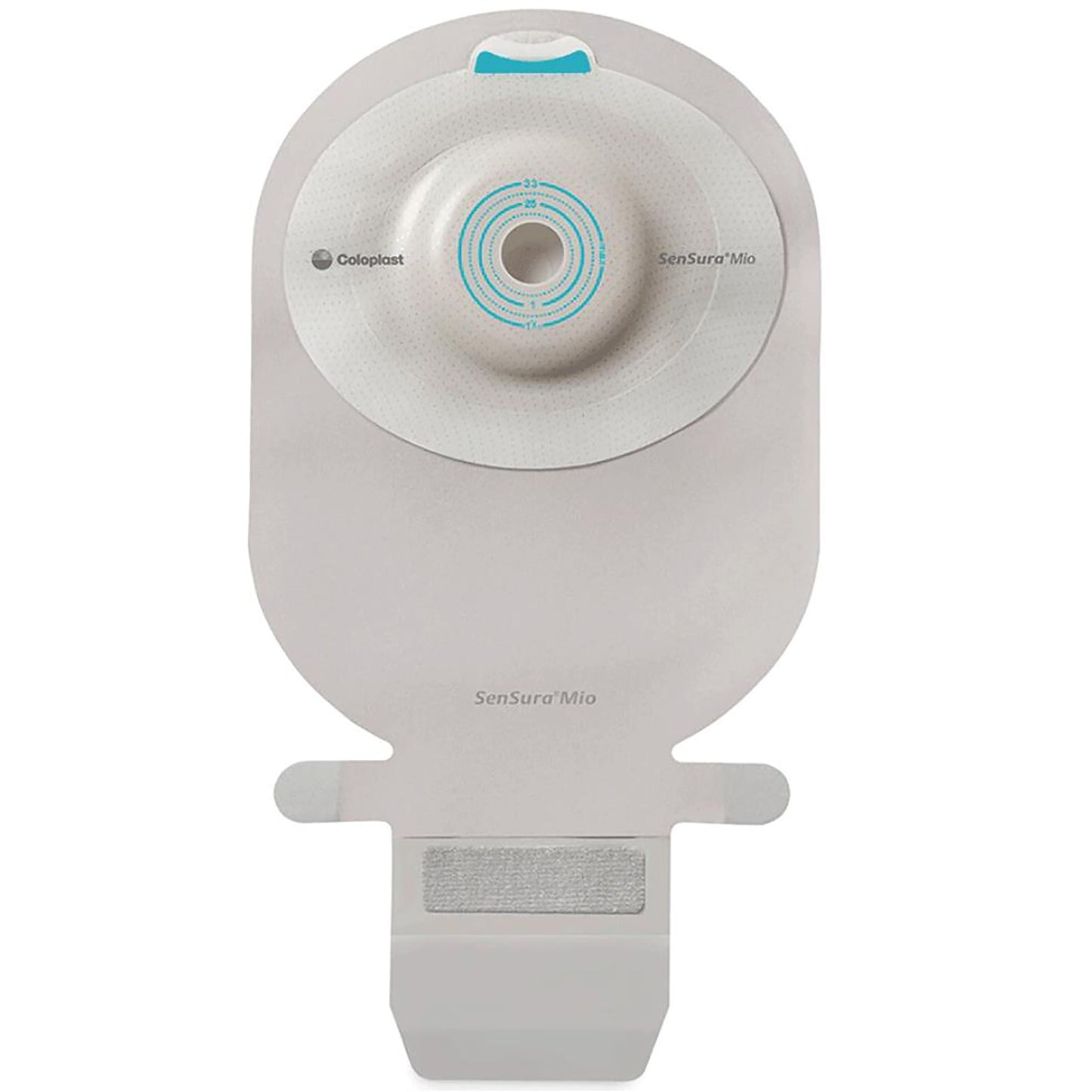 SenSura® Mio Convex Deep 1-Piece Transparent Ostomy Pouch, Stoma