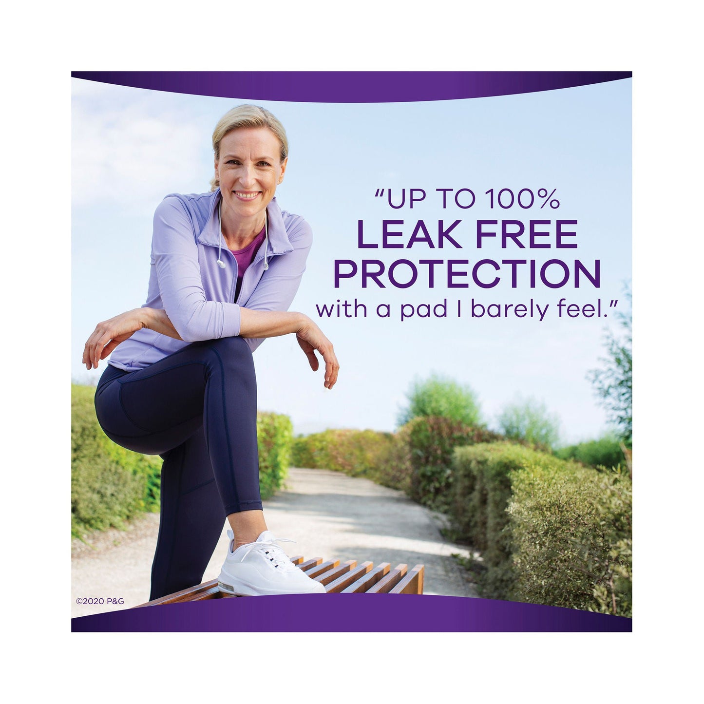 Always® Discreet Bladder Control Pad