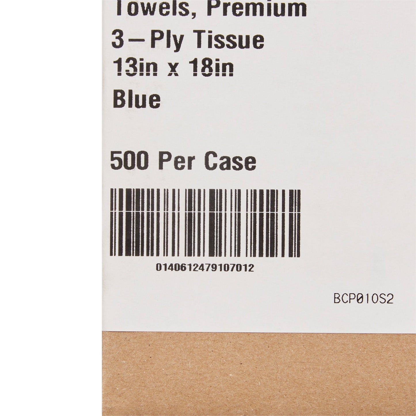 McKesson Nonsterile Blue Procedure Towel