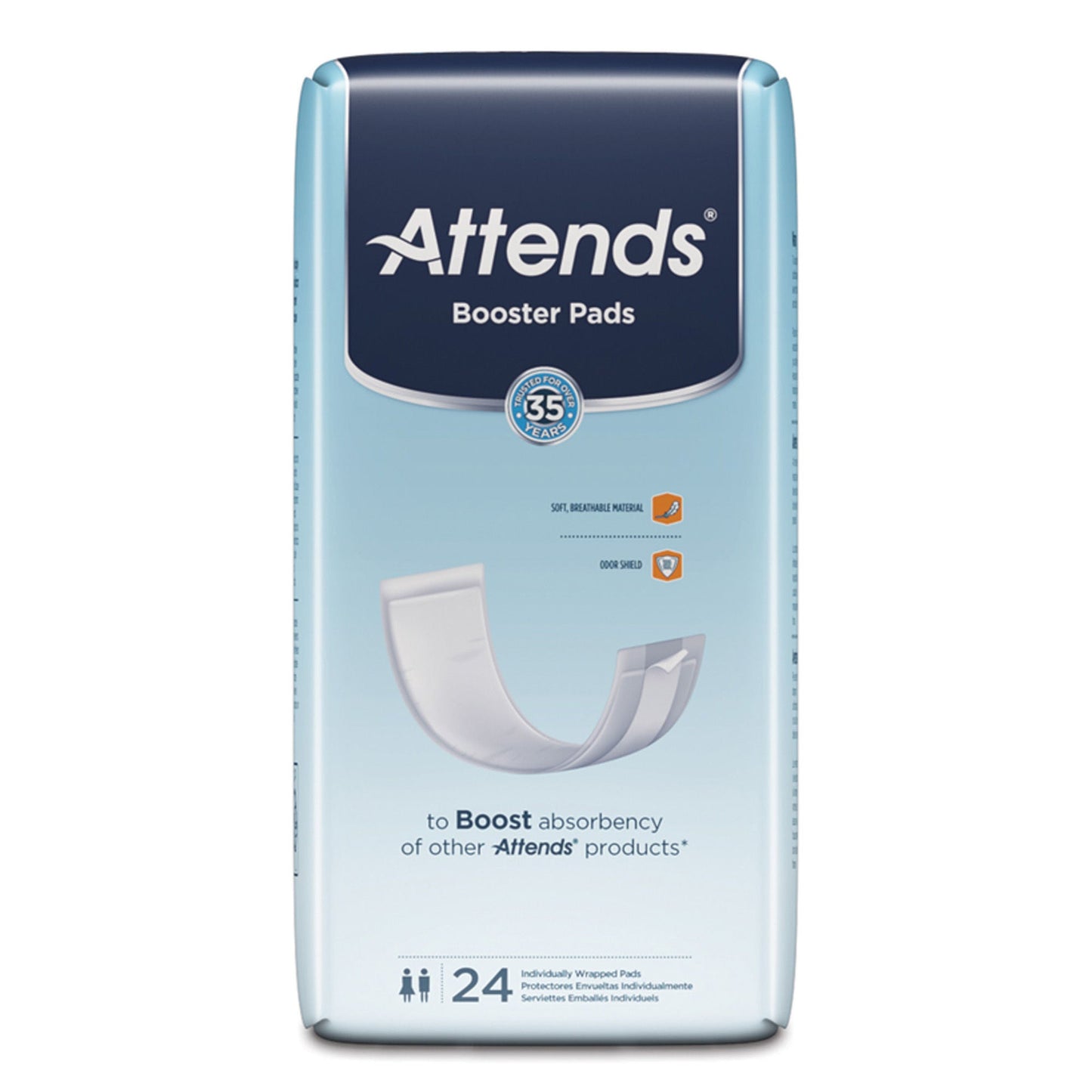 Attends® Booster Pad, 3.5 x 11 Inches