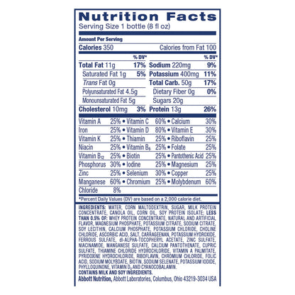 Ensure® Plus Therapeutic Nutrition, Chocolate, Bottle