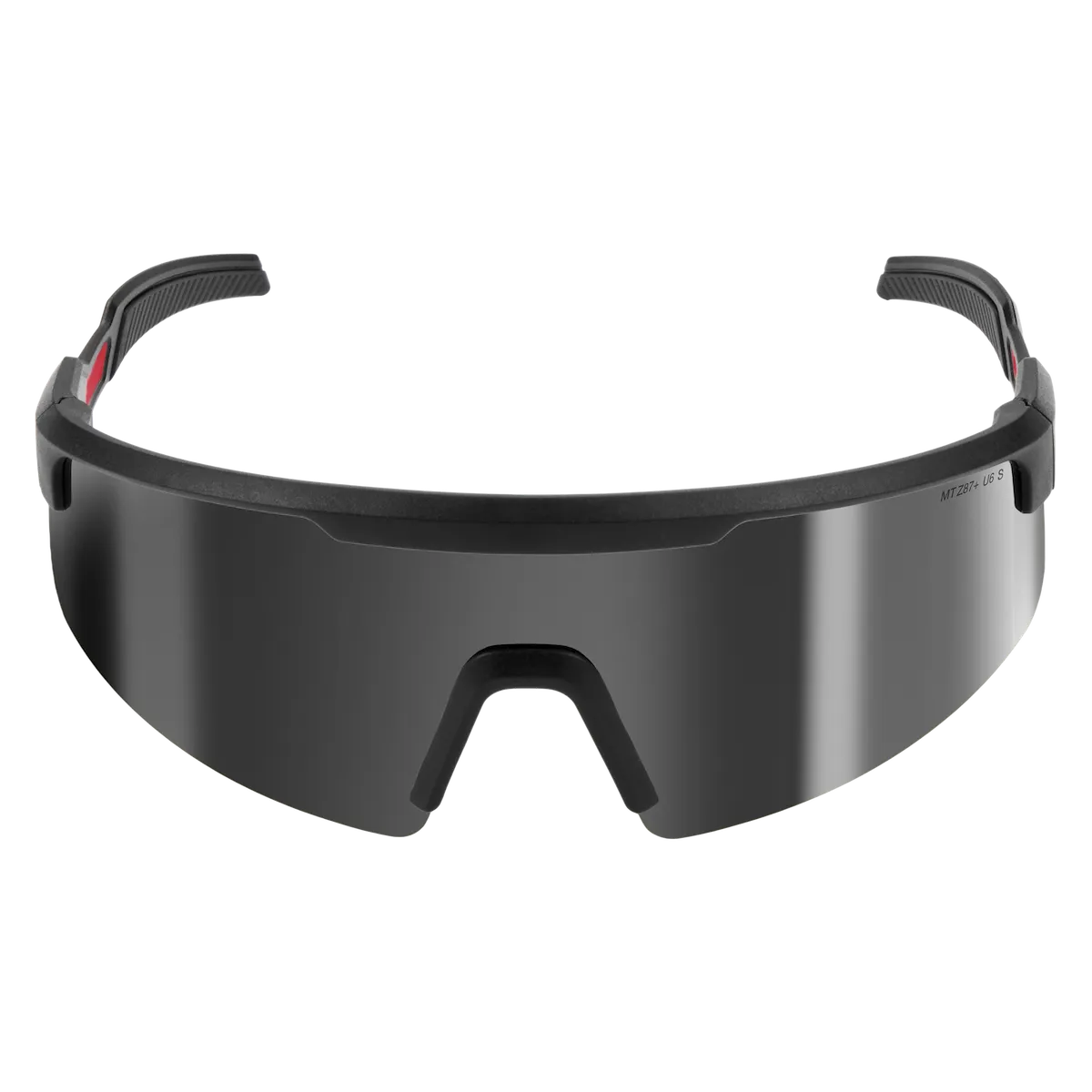 Milwaukee Wrap Around Safety Glasses - Silver Mirrored Anti-Scratch Lenses 48-73-2502