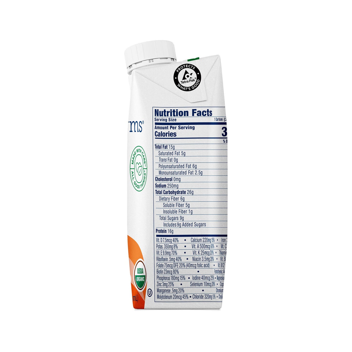 Kate Farms® Glucose Support 1.2 Vanilla Nutrition Shake for Diabetics