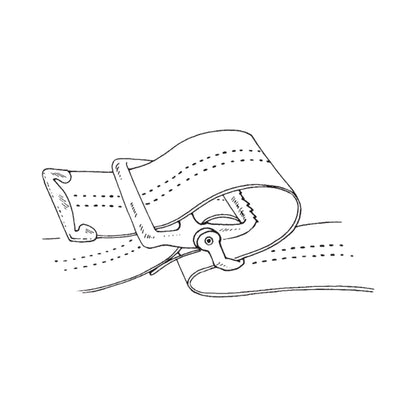 SkiL-Care™ Nylon Gait Belt with Metal Buckle, Geo-Pattern A