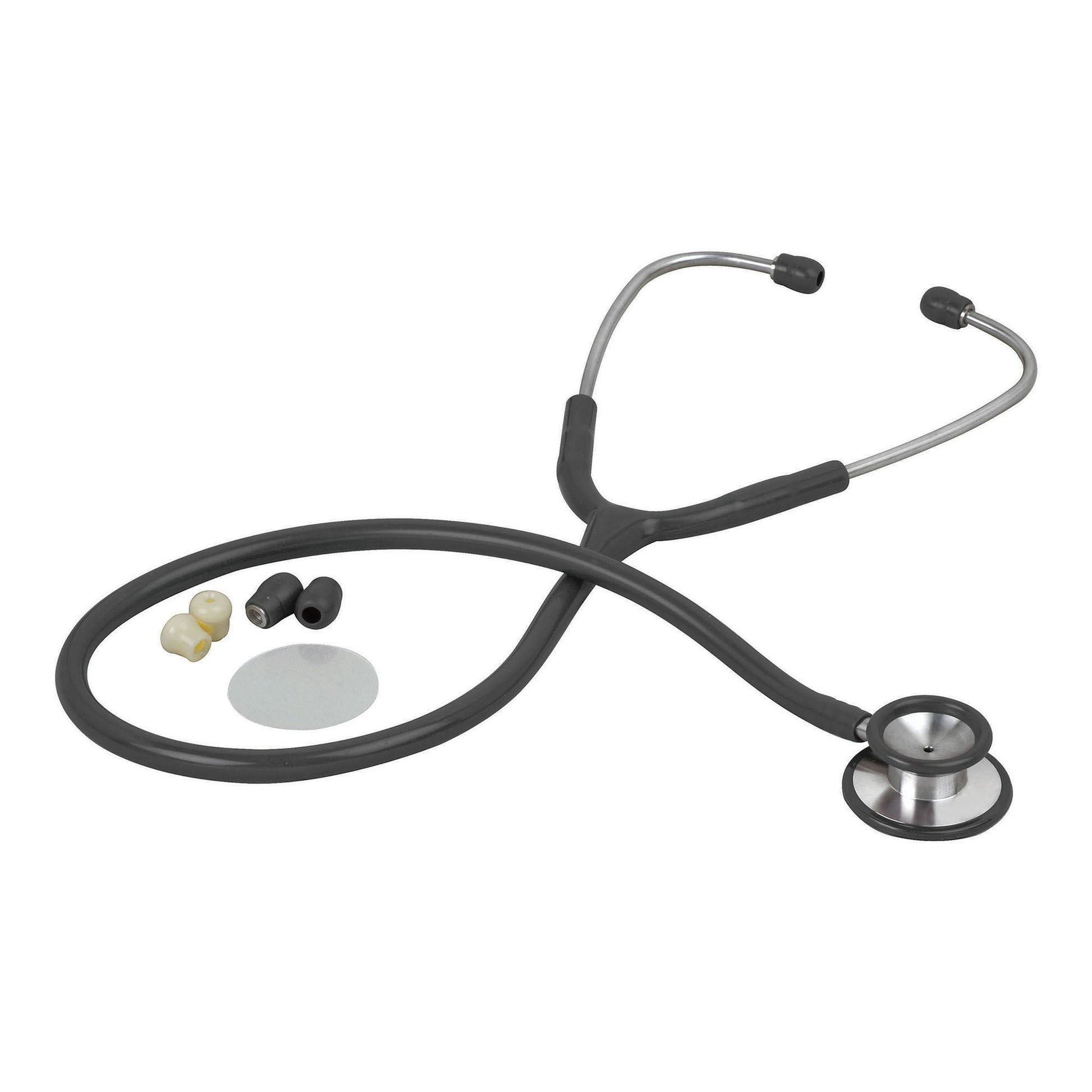Veridian Pinnacle Series Stainless Steel Stethoscope, Black