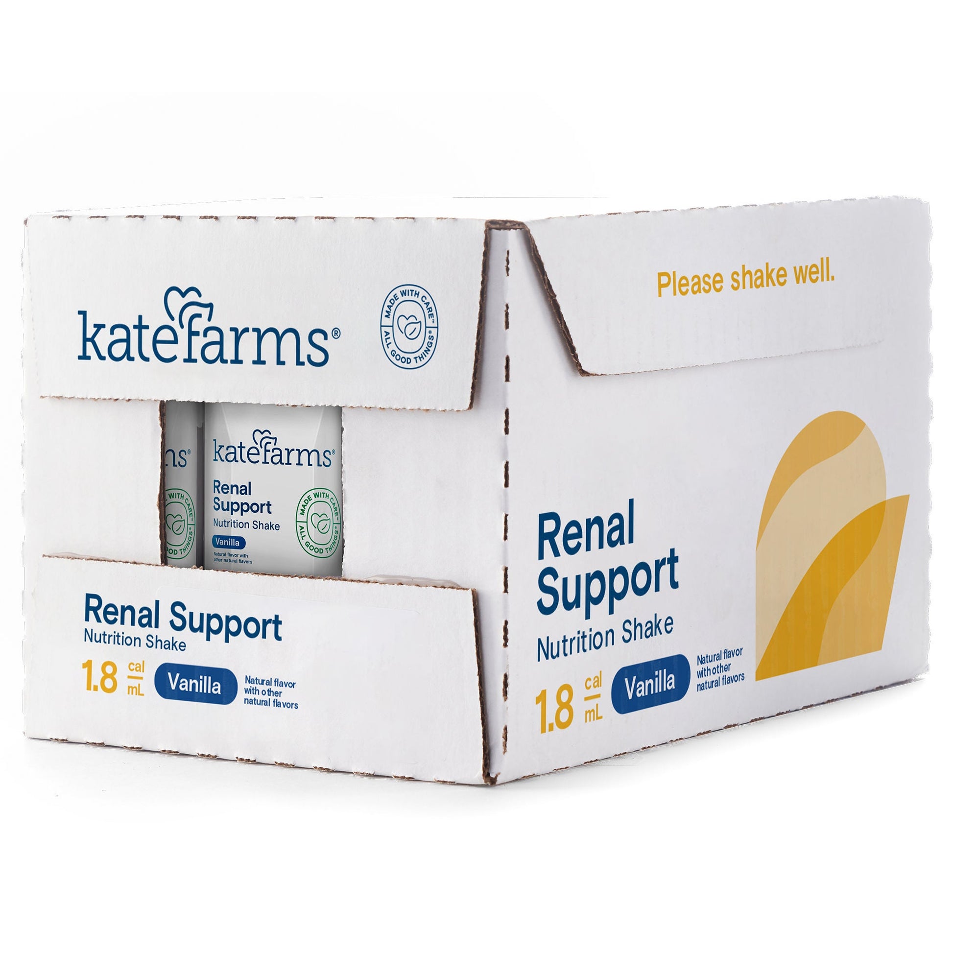 Kate Farms® Renal Support 1.8 Vanilla Nutrition Shake, carton
