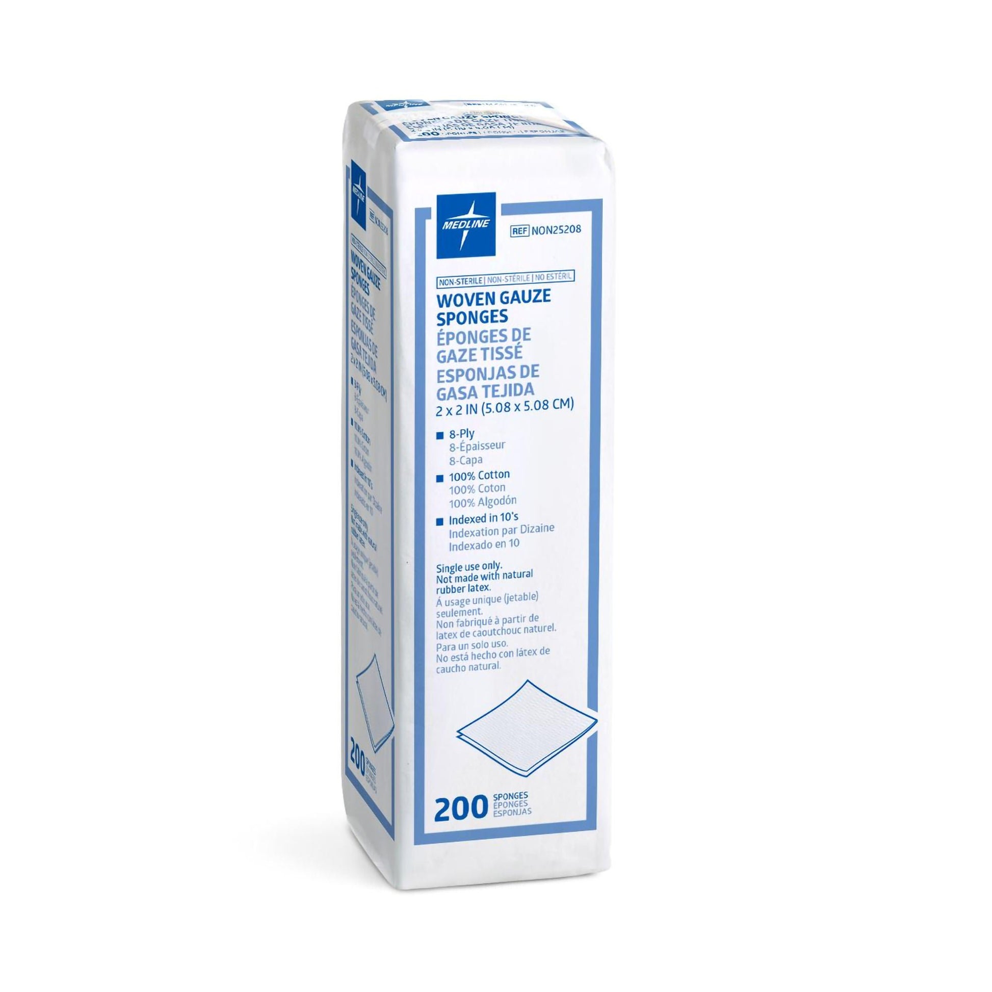 Medline Gauze Sponge, 8-Ply