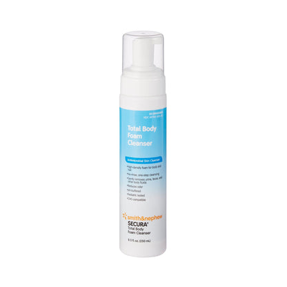 Secura Rinse-Free Foaming Body Wash, Antimicrobial, Scented, Pump Bottle