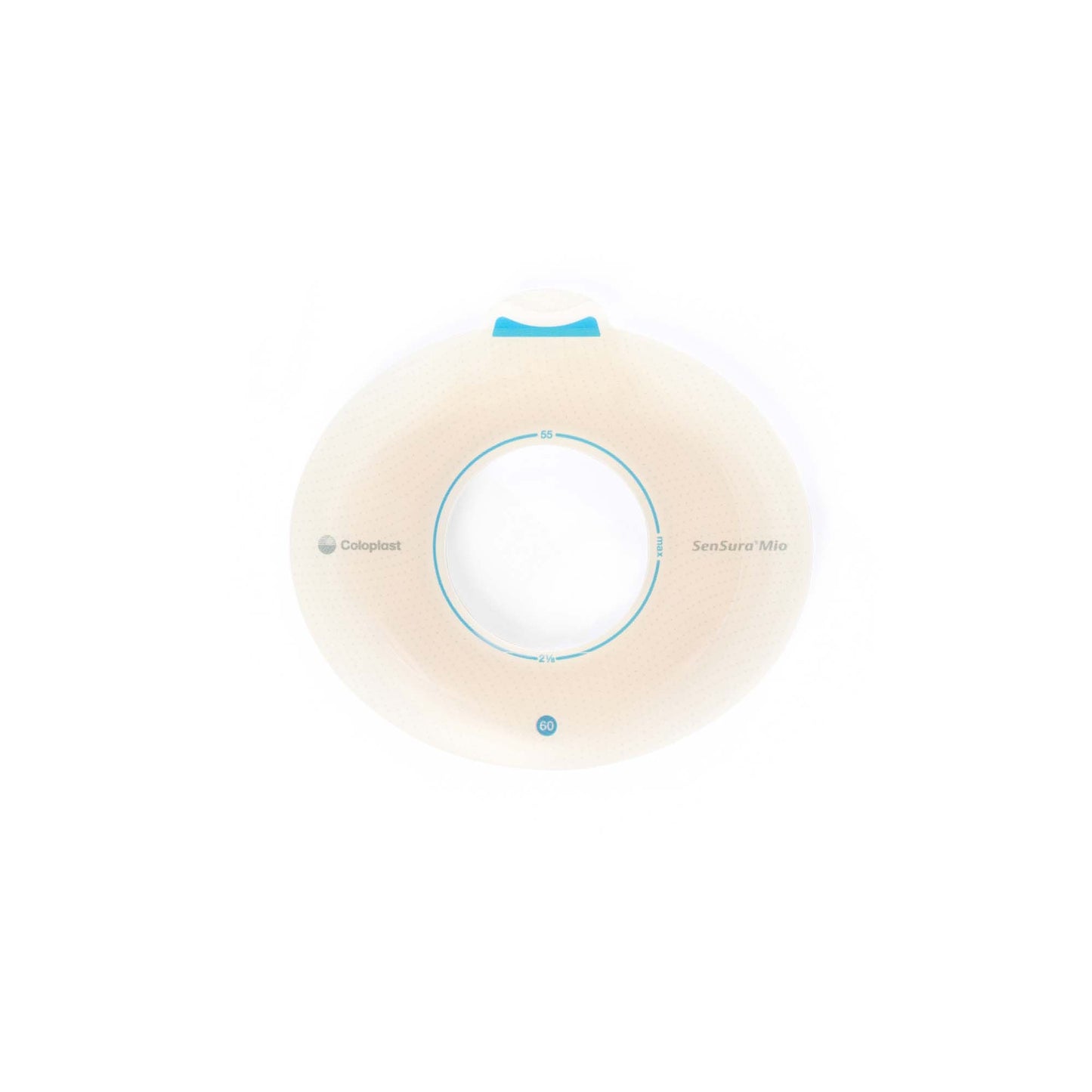 SenSura® Mio Click Ostomy Barrier, Stoma Opening, Red Color Match