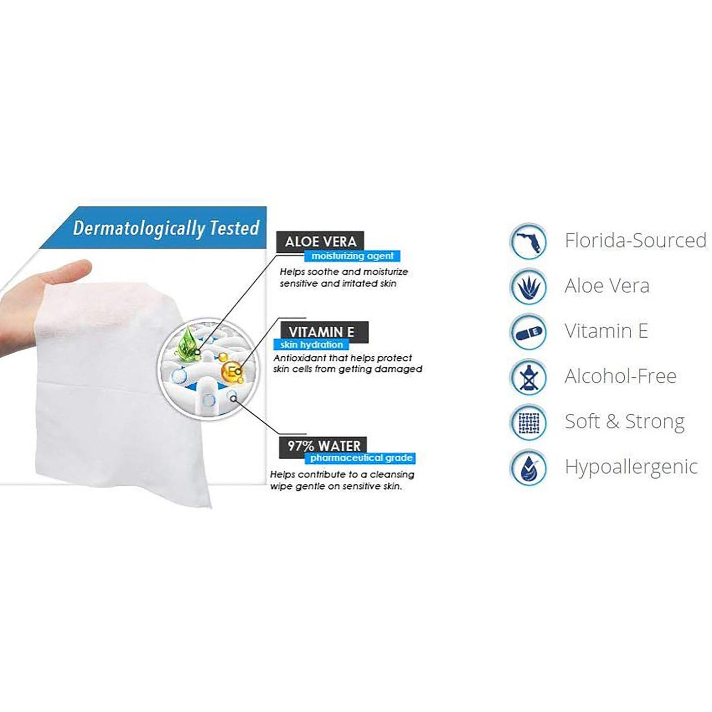 Abena® Scented Pre-Moistened Cleansing Wipes, Soft Pack