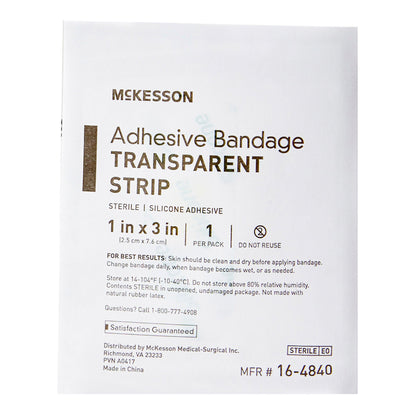 McKesson Sheer Adhesive Strip