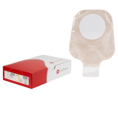 New Image™ 2-Piece Ultra-Clear Ostomy Pouch, Pre-cut to Fit Stomas, Yellow