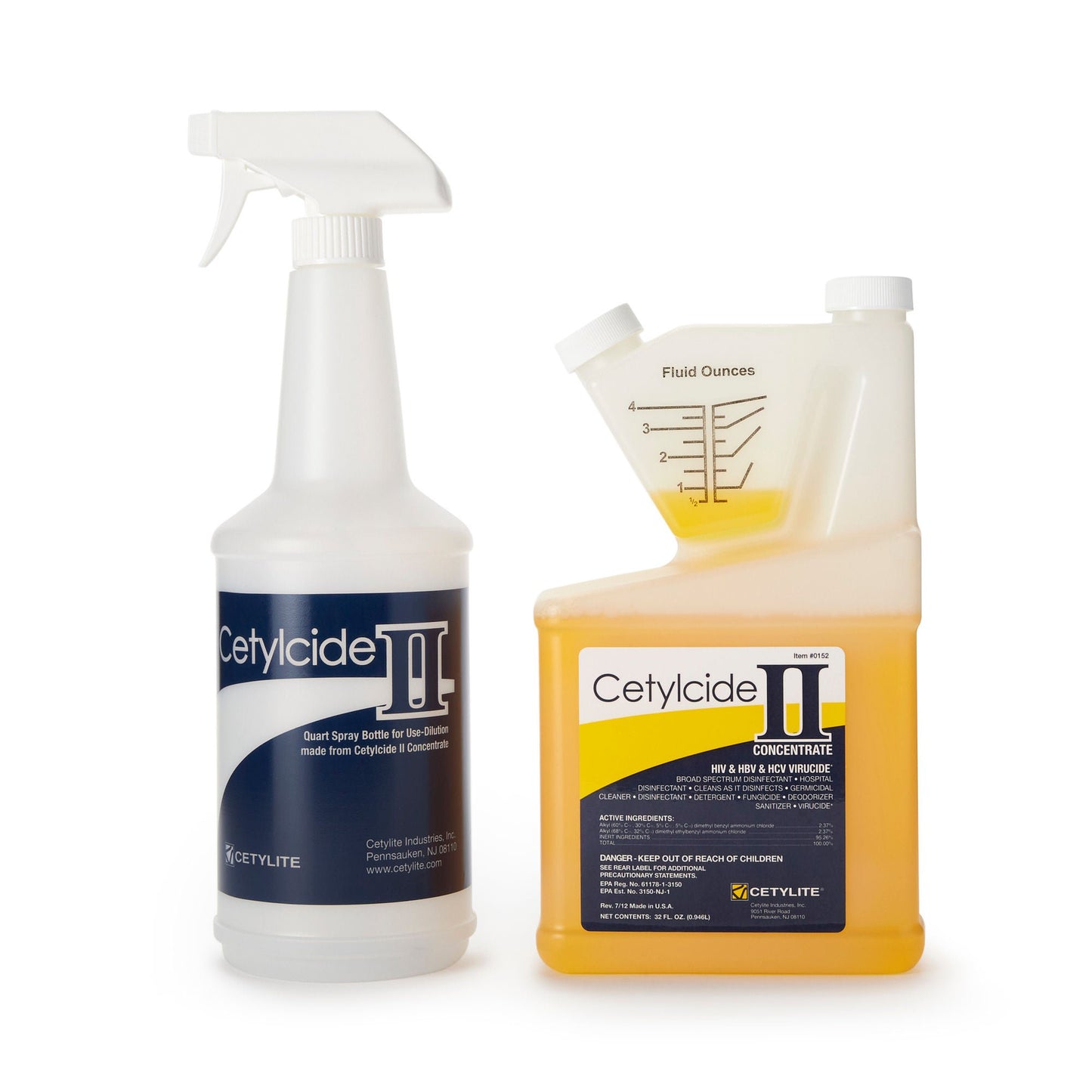 Cetylcide-II® Surface Disinfectant Concentrate