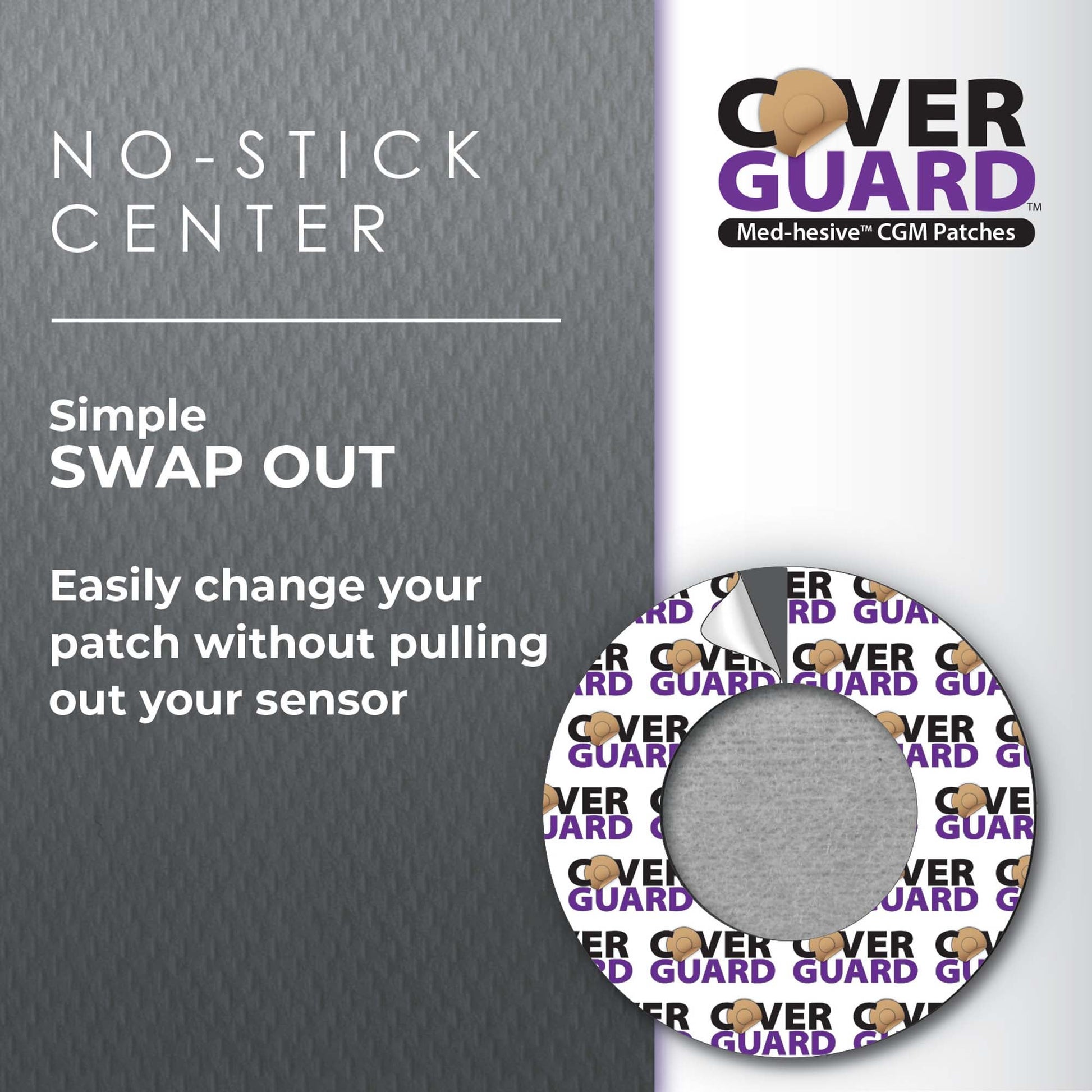 Cover Guard Sensor Overpatch Black For FreeStyle Libre 3