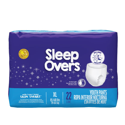 Cuties® Sleep Overs® Absorbent Underwear, Extra Large