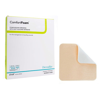 ComfortFoam™ Silicone Adhesive without Border Silicone Foam Dressing