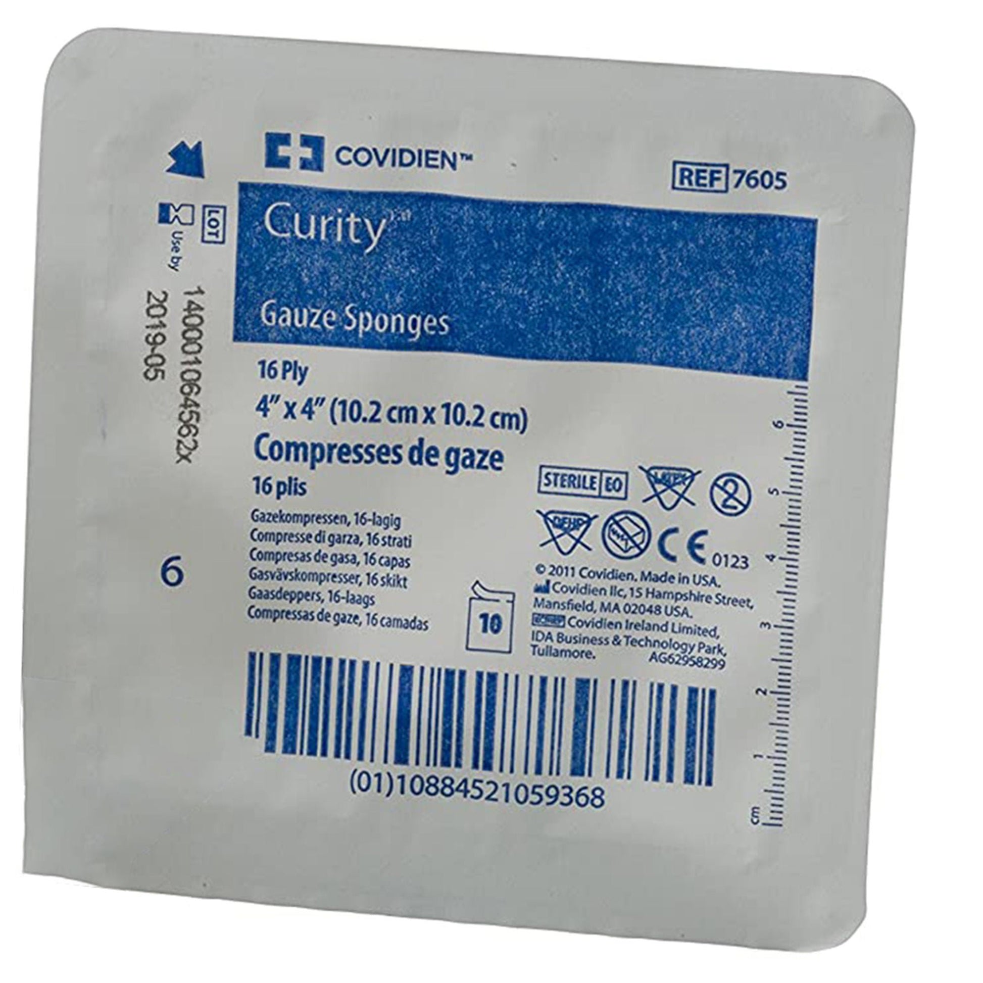 Curity™ Sterile USP Type VII Gauze Sponge, 16-Ply