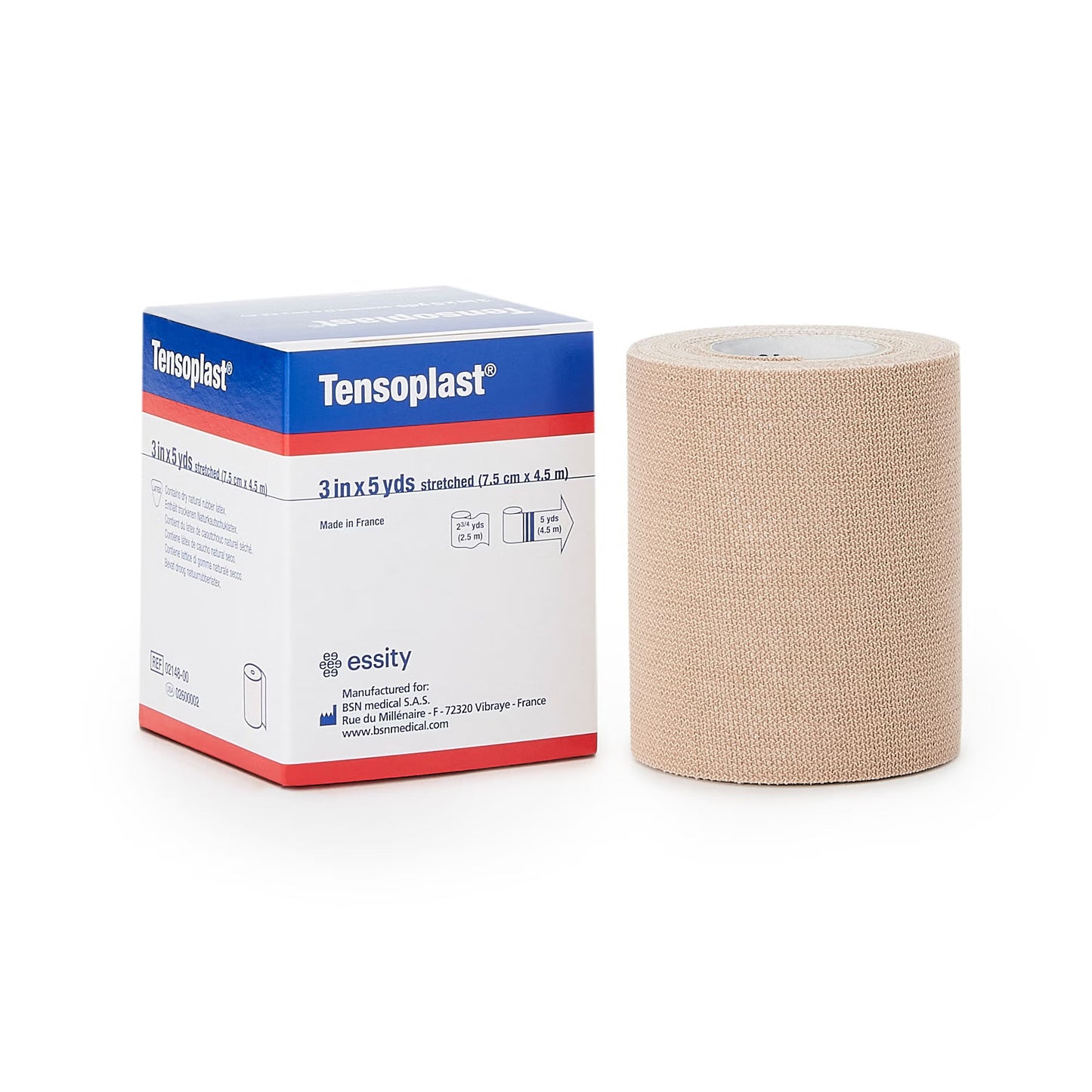 Tensoplast® No Closure Elastic Adhesive Bandage