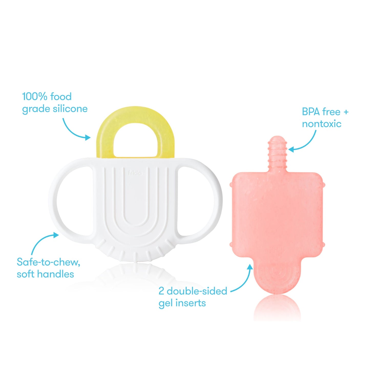 frida baby Hot / Cold Teether Infant Silicone