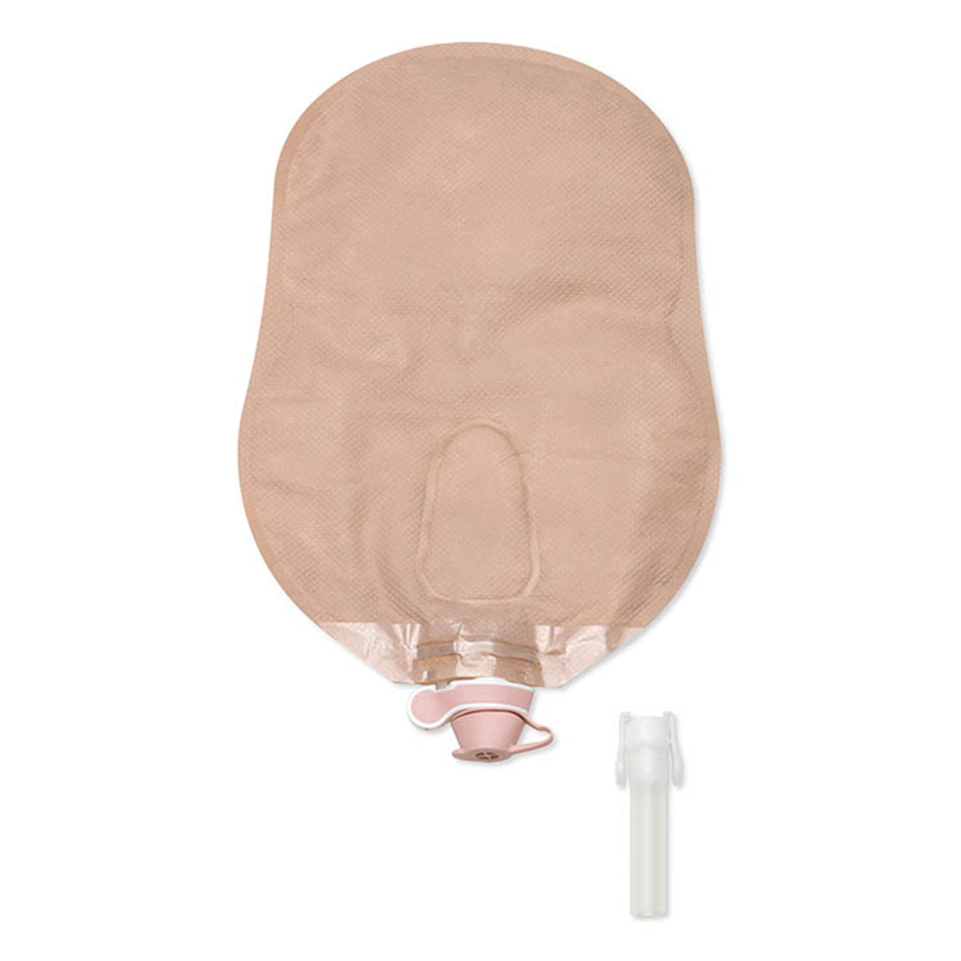 Premier Urostomy Pouch One-Piece System Length Flat, Pre-Cut 1-1/4 Inch Stoma Drainable