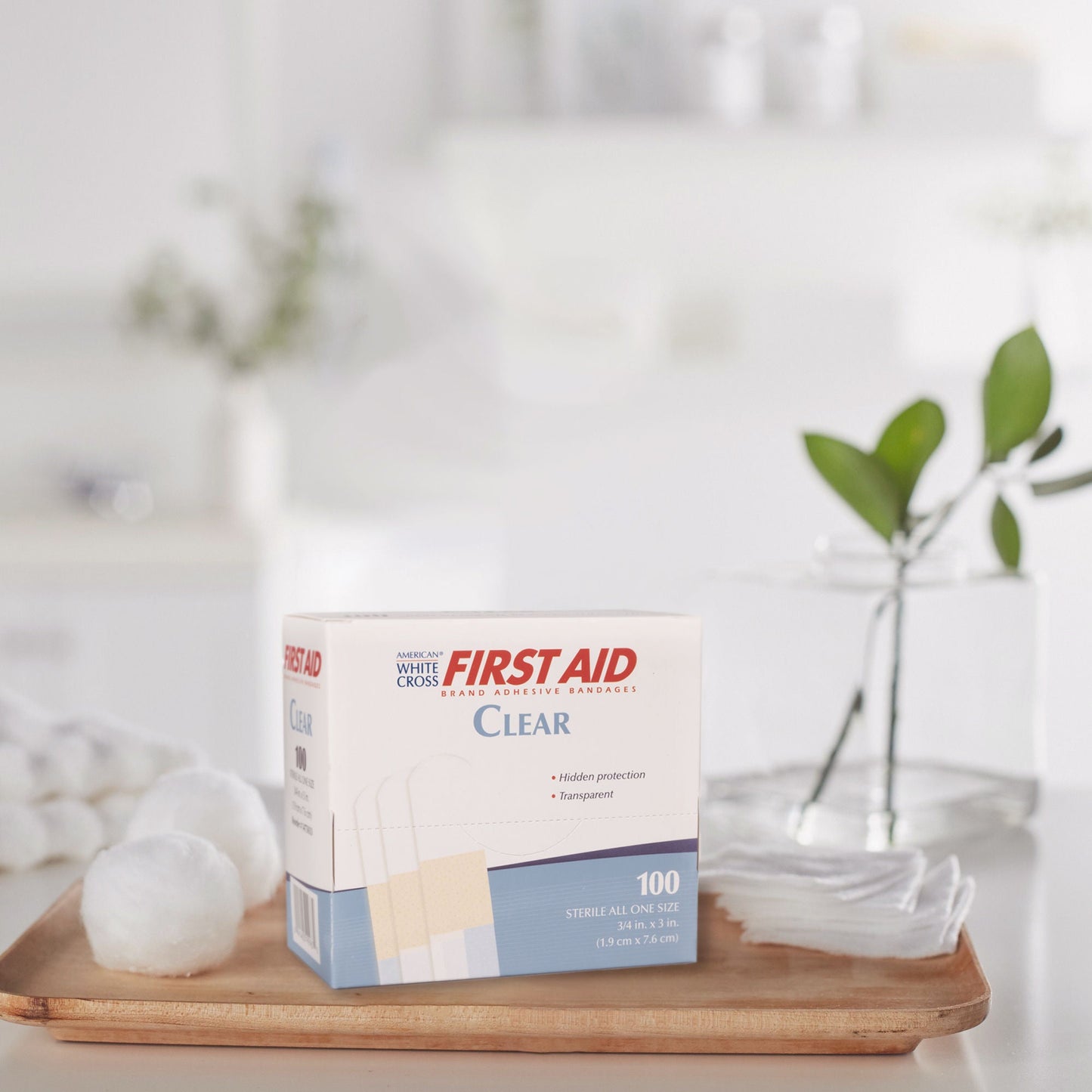 American® White Cross First Aid® Clear Adhesive Strip