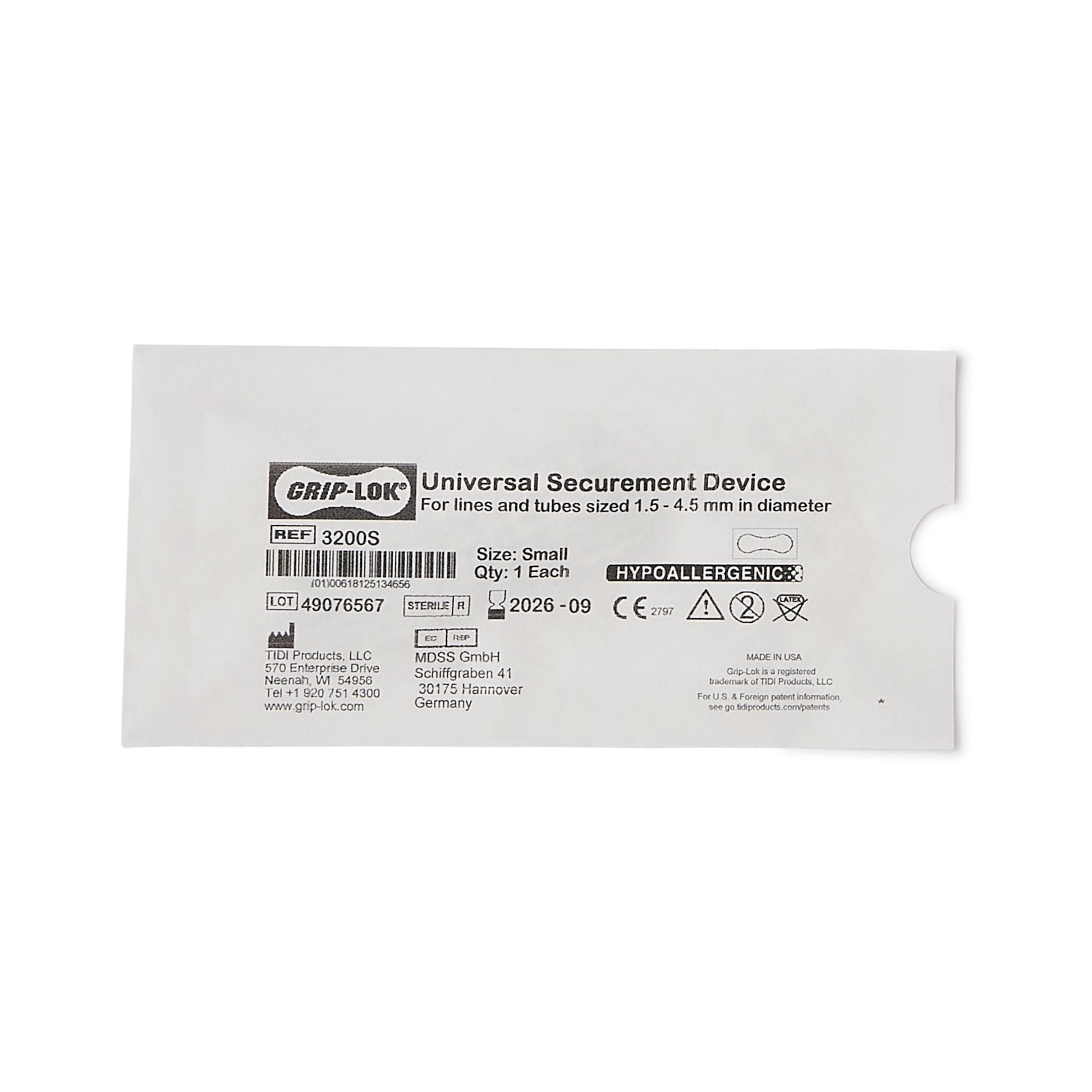 GRIP-LOK® Universal Securement Device