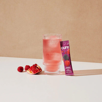 Cure Oral Electrolyte Solution Berry Pomegranate / Watermelon / Lemonade / Strawberry Kiwi