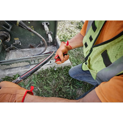 Milwaukee 8" Long Nose Comfort Grip Pliers (USA) MT555