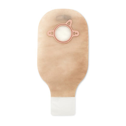 New Image™ 18164 Two-Piece Transparent Ostomy Pouch, Pre-cut to Fit , Blue