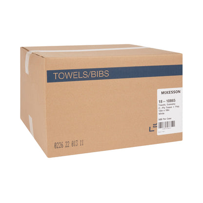 McKesson Nonsterile White Procedure Towel