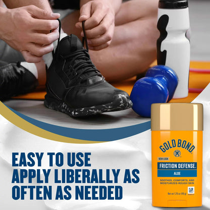 Gold Bond® Friction Defense Stick with Aloe, Comforts & Moisturizes Rough Skin