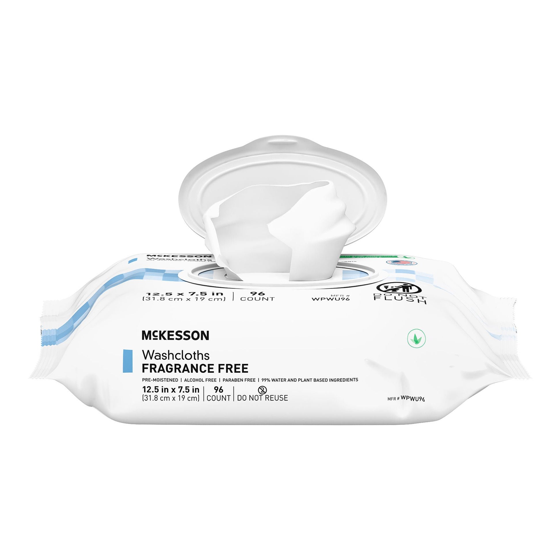 McKesson Fragrance Free Personal Cleansing Wipe, Nonflushable