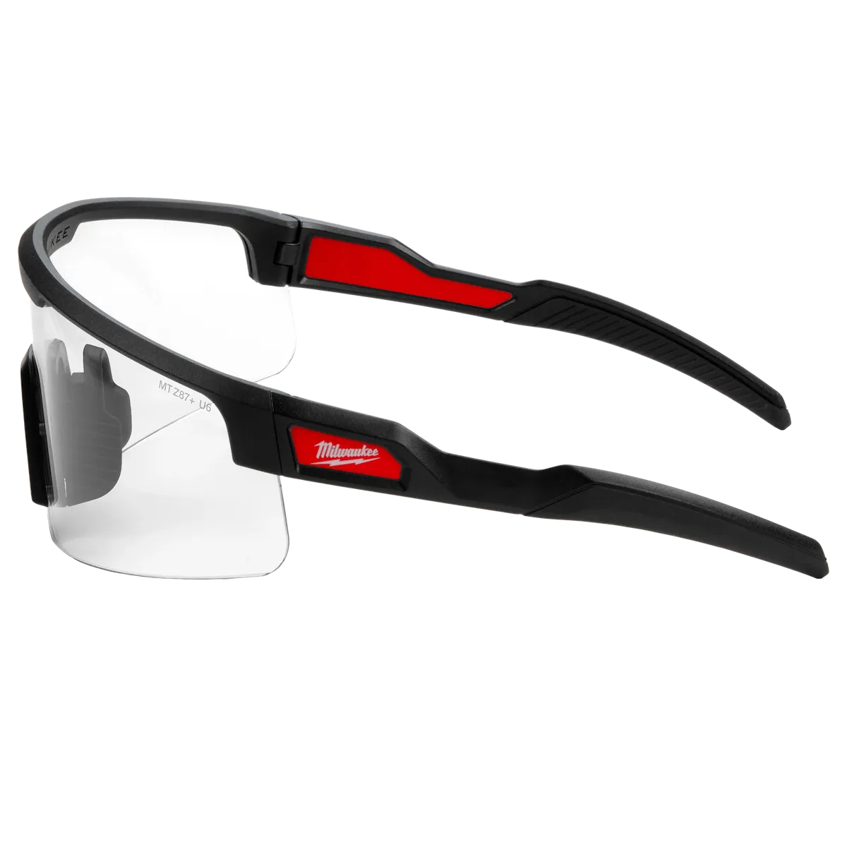 Milwaukee Wrap Around Safety Glasses - Clear Anti-Scratch Lenses 48-73-2505