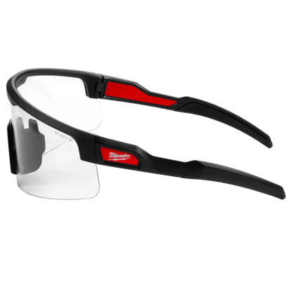 Milwaukee Wrap Around Safety Glasses - Clear Anti-Scratch Lenses 48-73-2505