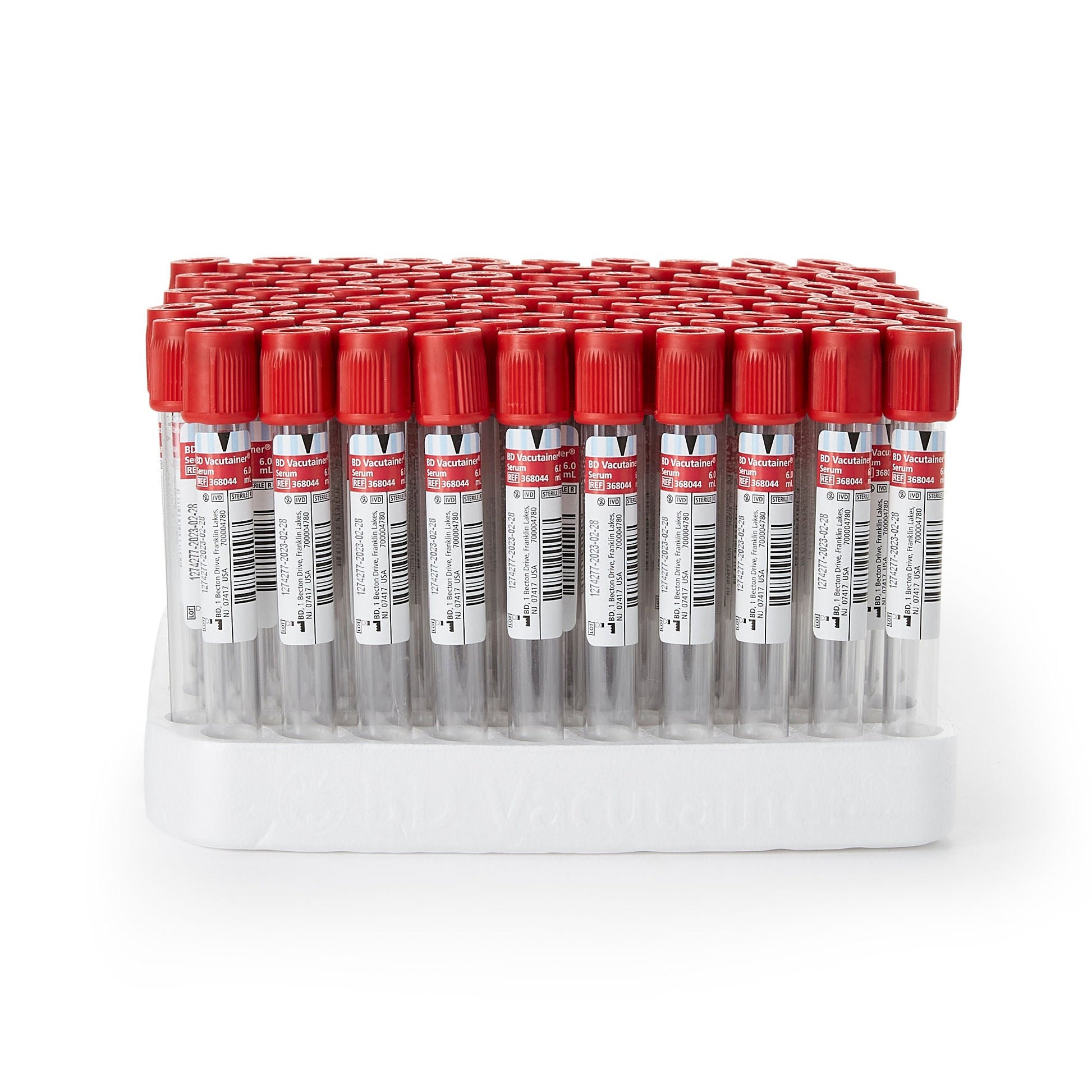 BD Vacutainer Plus Venous Blood Collection Tube Clot Activator Additive BD Hemogard Closure Plastic Tube
